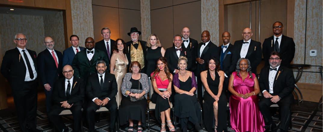 Technology Ball attendees
